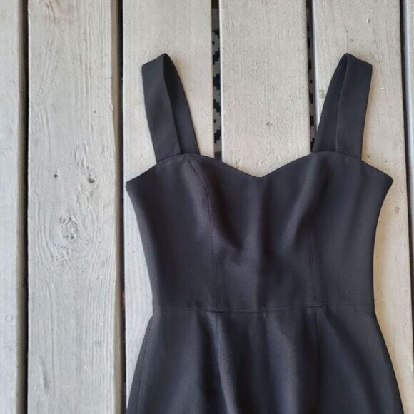 Dress The Population Black Nicole Midi Sheath Dress Sweetheart Bust Black Small - Picture 5 of 9